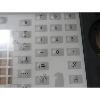 ABB 3HNE-00313-1 Pendant TPU2 Rev 4 HardwareEncl Only Scratched Buttons - Used