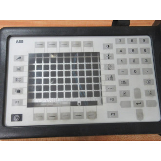 ABB 3HNE-00313-1 Pendant TPU2 Rev 1 Encl.Hardware Only - Used