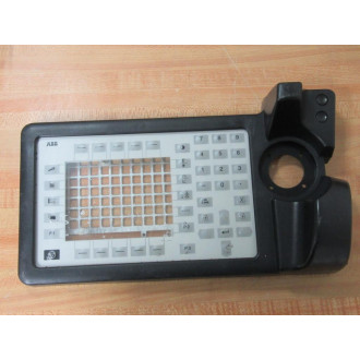 ABB 3HNE-00313-1 Pendant TPU2 Rev 4Small BurnEncl & Hardware Only - Used