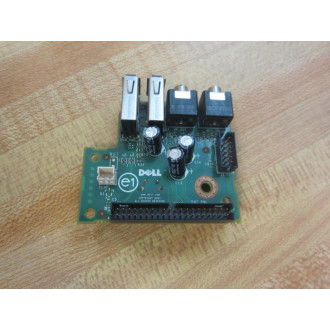 Dell PWB XW056 USBAudio Front Panel 0XW055 XW055 74431 - Used