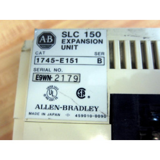 Allen Bradley 1745-E151 SLC 150 Expansion Unit 1745E151 Ser.B - Used