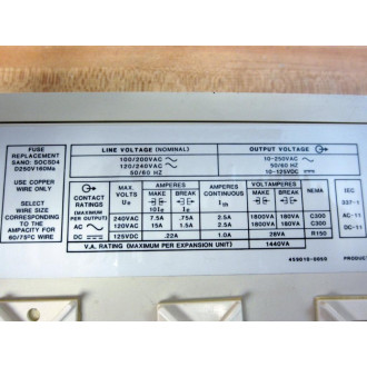 Allen Bradley 1745-E105 SLC 100 Relay Output Ser.B - Used
