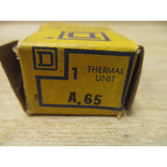 Square D A.65 Overload Heater Element A65 (Pack of 3)