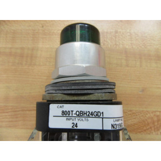Allen Bradley 800T-QBH24GD1 Green Button 800TQBH24GD1 - New No Box
