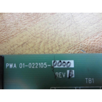 Dolan Jenner PWA 01-022105-0000 Circuit Board PWA010221050000 Rev.B - Used