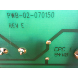 Dolan Jenner PWA 01-022105-0000 Circuit Board PWA010221050000 Rev.B - Used