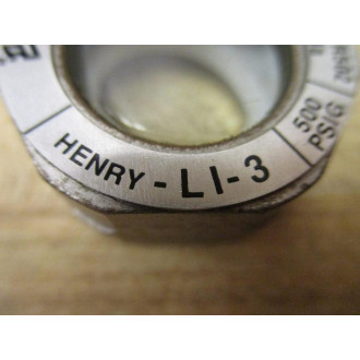 Henry Technologies LI-3 Fluid Indicator Cap Assembly LI3 W Plastic Cover Cap