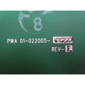 Dolan Jenner PWA01-022005-0000 Safety Light Curtain Bd PWB-02-070155 - Used