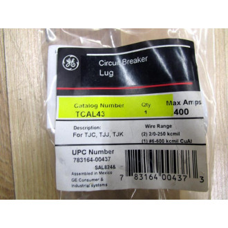General Electric TJK436F000 Circuit Breaker W675-2250A&Lug Kits