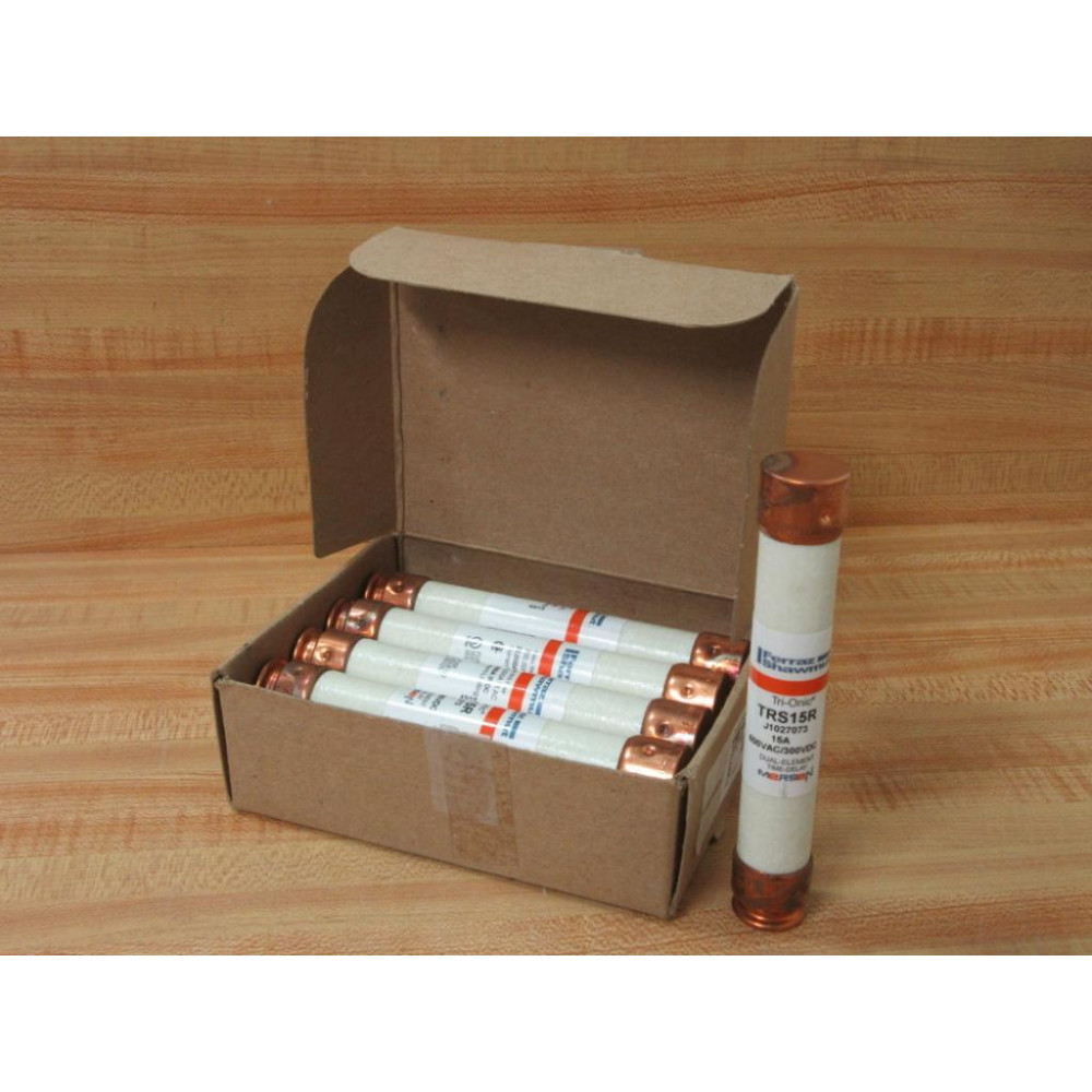 Gould Shawmut Ferraz Mersen TRS15R Fuse Cross Ref 4YZL3 (Pack of 10)