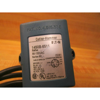 Cutler Hammer 1450B-6511 Photelectric Sensor  1450B6511 WO Mount - Used