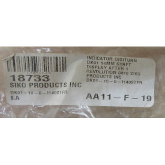 Siko DK01-10-0-I140STFR Digiturn Indicator DK01100I140STFR - New No Box