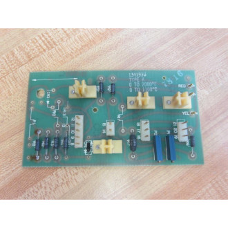 Honeywell 134193 Circuit Board 134193U Type K - Used