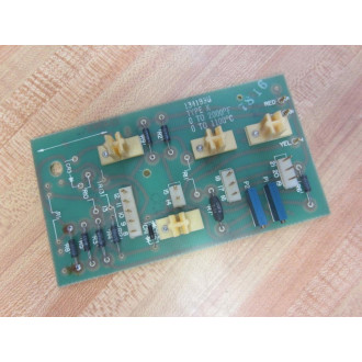 Honeywell 134193 Circuit Board 134193U Type K - Used