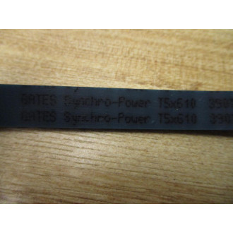 Gates T5-610-10 Synchro-Power Timing Belt T5X610
