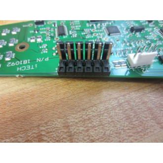 iTECH 181092 Circuit Board 341078-02110 WO Clear Indicators - Used