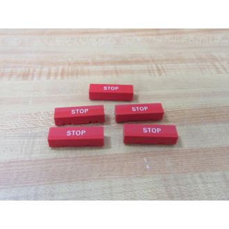 Cutler Hammer E30KE231 Extended Head Button Stop (Pack of 5) - New No Box