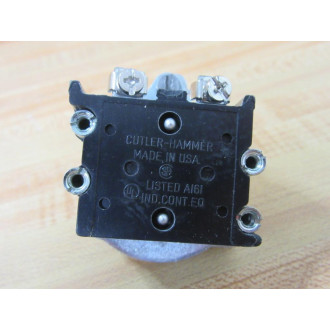 Cutler Hammer E30GG Eaton Compact Pushbutton WO Buttons