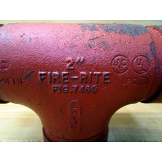 Victaulic 2" 746060.3MM Fire-Rite Tee 27460603MM - New No Box