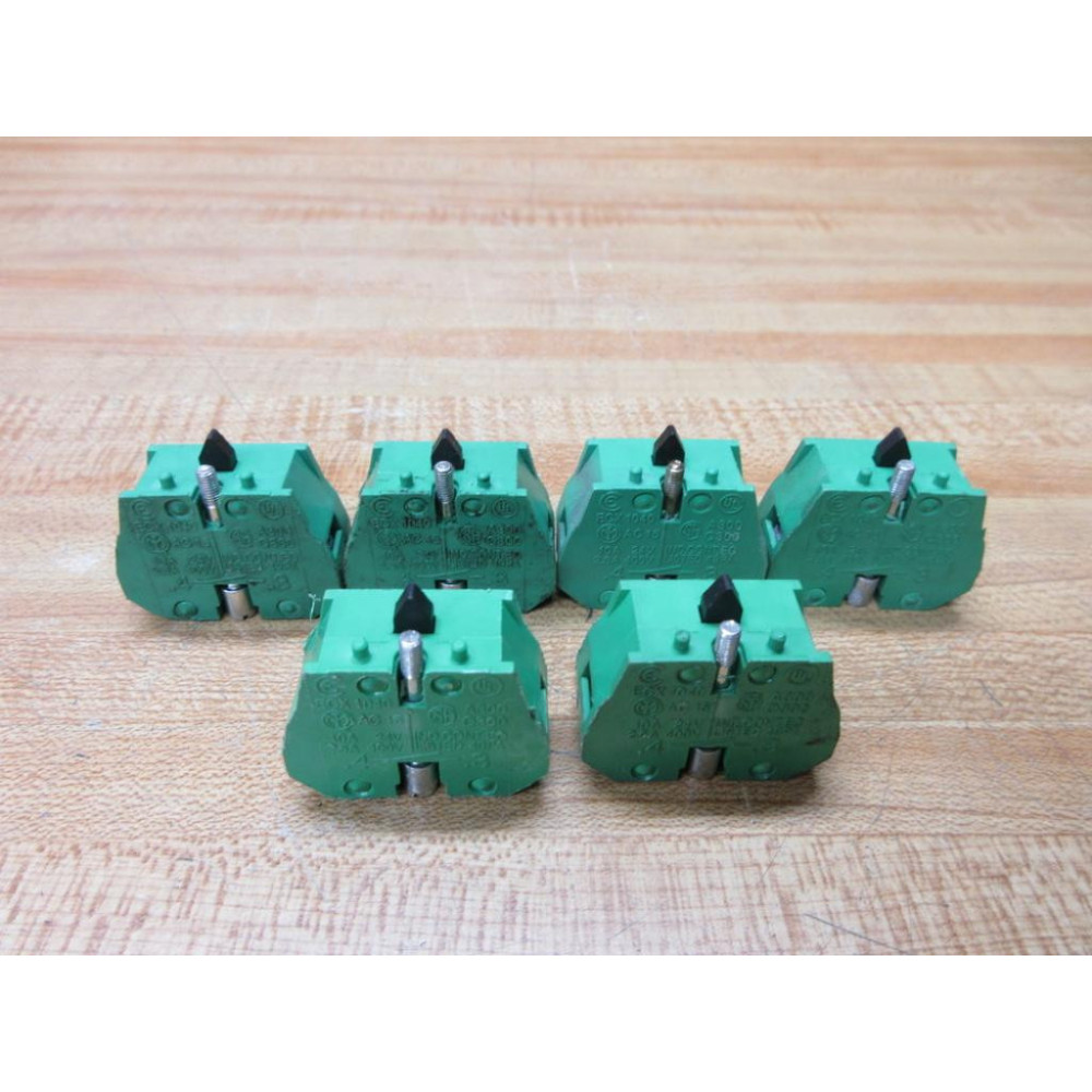 Automation Direct ECX-1040 Contact Block ECX1040 (Pack of 6) - Used