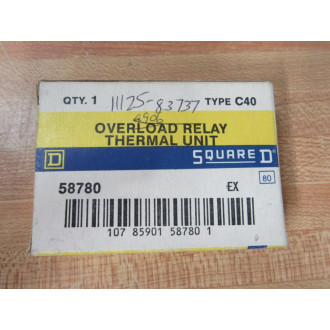 Square D C40 Heater Element 58780
