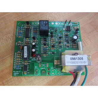 Hubbell 0380309 Dual-Lite Charger PCB 0981305 - Used