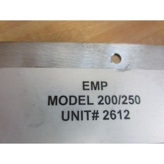 EMP Electronic Machine Parts 250 Model 250 Synch Board & Control Panel 2612 - Used