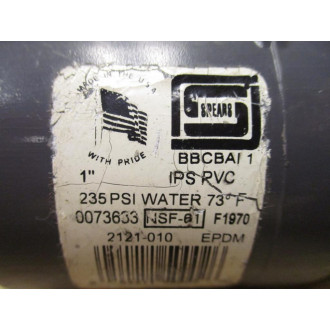 Spears 2121-010 Ball Valve 2121010 - New No Box