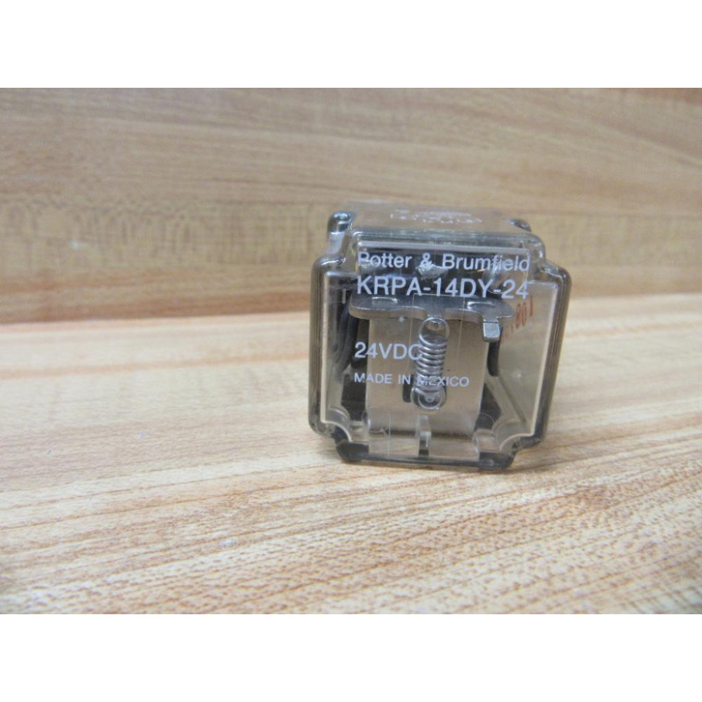Potter & Brumfield KRPA-14DY-24V DC Relay KRPA-14DY-24-24VDC - New No Box
