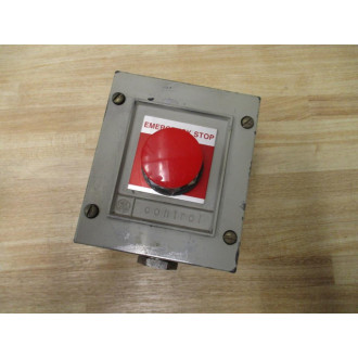 GE General Electric CR2940BC201A Enclosure W Pushbutton CR104PXF12 - Used