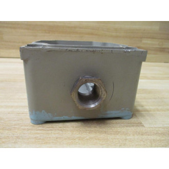 GE General Electric CR2940BC201A Enclosure W Pushbutton CR104PXF12 - Used