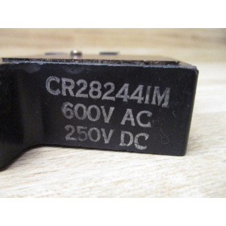 GE General Electric CR28244IM CR2824-4IM Relay CR282441M wo Button Cover - Used