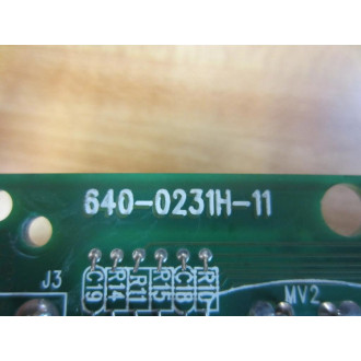 640-0231H-11 Power Supply & Display Bd 6400231H11 - Used