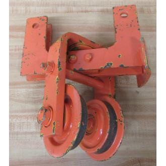 Louden D 101 Overhead Trolley 4" Flanged Wheels - Used