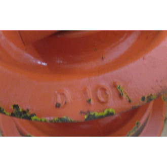 Louden D 101 Overhead Trolley 4" Flanged Wheels - Used