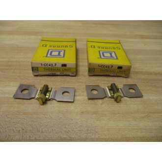Square D CC42.7 Overload Heater Element CC427 (Pack of 2)
