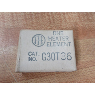 Siemens G30T36 ITE Gould Overload Heater T36