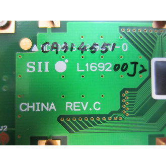 SII 503020-01 MarkPoint KeyPad wSII LCD Module L169200J2 - Used