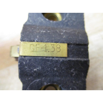 Square D GF-1.38 Heater Overload Relay GF138 - Used