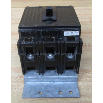 General Electric TEF136030 Circuit Breaker 3 Pole 30A 600V W Bracket - Used