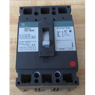 General Electric TED136030 Circuit Breaker - Used
