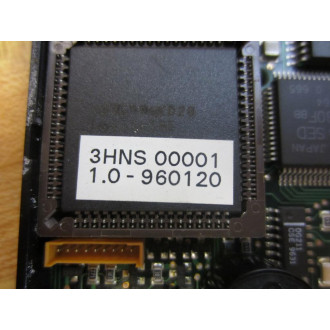 ABB 3HNS-00001 PC Board TPU-02 3HNE 30055 wCover - 3HNS00001 Only - Used
