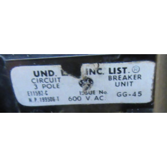 General Electric THEF136100 Circuit Breaker - Used