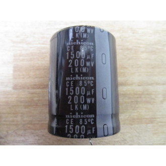 Nichicon LK(M) Capacitor 9002 1500µF 200WV - Used