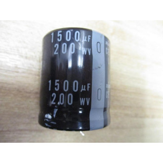 Nichicon LQ (M) 1200 µF 200 WV Capacitor  LQM 1500µF (Pack of 6) - Used
