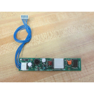 Sharp LM000106 LCD Inverter Module PCU-634 CXA-K10L-F32 w5 Wires + Connector - Used