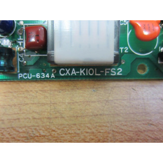 Sharp LM000106 LCD Inverter Module PCU-634 CXA-K10L-F32 PCU-634A  w5 Wires+Conn - Used
