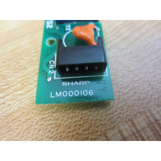 Sharp LM000106 LCD Inverter Module PCU-634 CXA-K10L-F32 PCU-634A  w5 Wires+Conn - Used