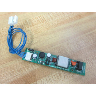 Sharp LM000106 LCD Inverter Module PCU-634 CXA-K10L-F32 PCU-634A  w5 Wires+Conn - Used