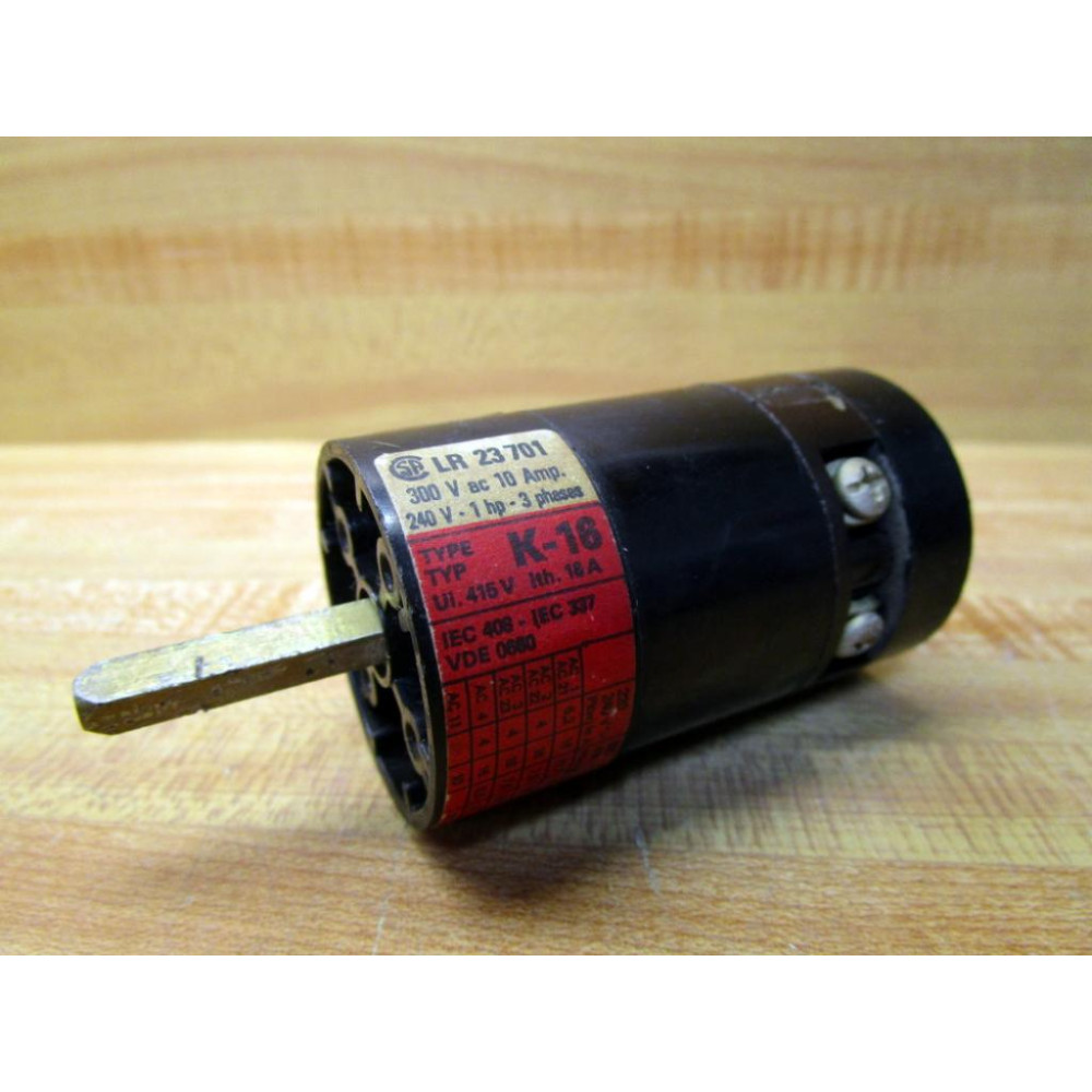 Entrelec K-16 Rotary Switch LR 23 701 - Used